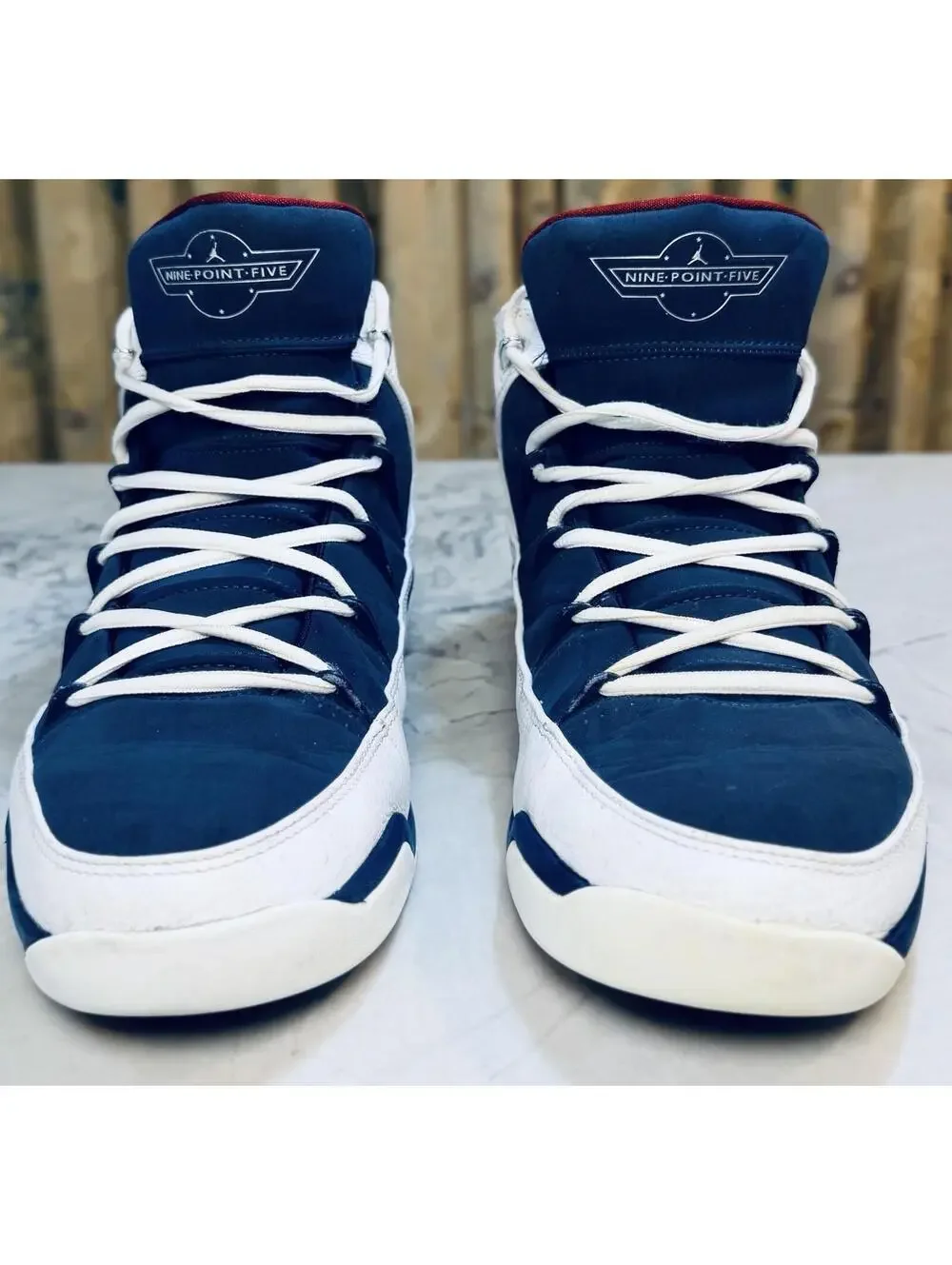 Air Jordan NINE • POINT • FIVE Navy Men's Sz 11.5 314308-161